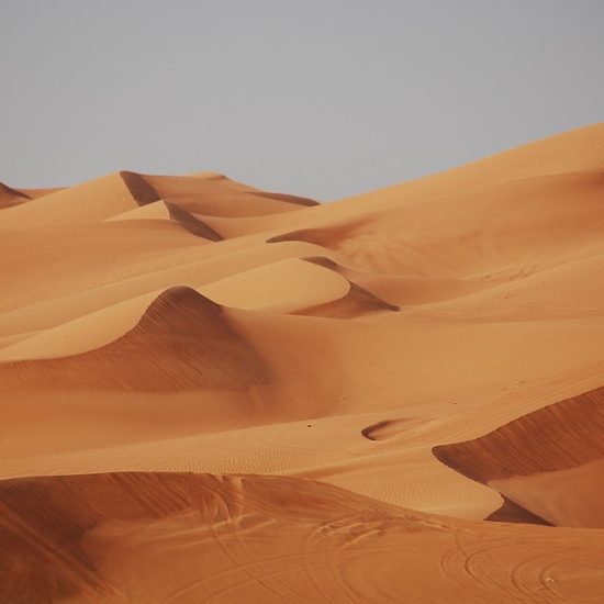 dunas del desierto EAU