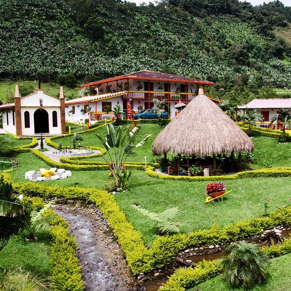 Hacienda cafetera Colombia