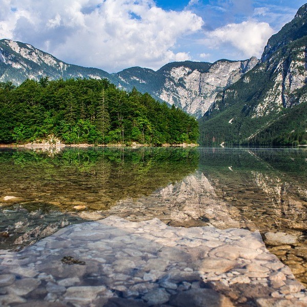 Lago bohinj, Eslovenia